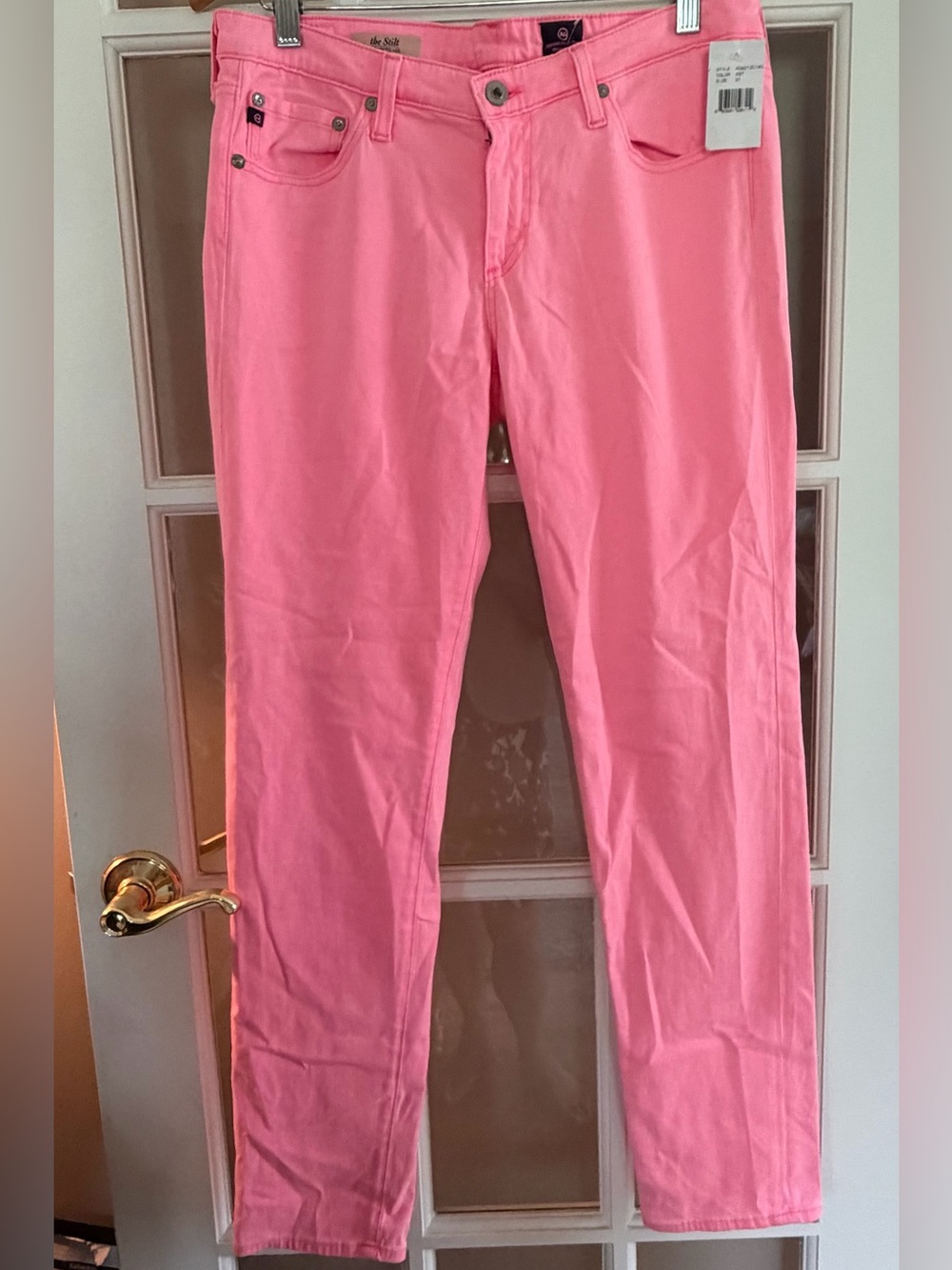 AG Adriano Goldschmied Pink Skinny Jeans 31 NWT